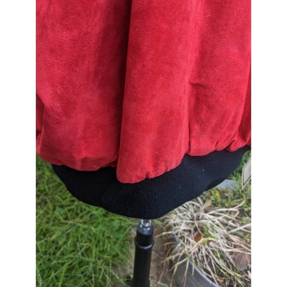 Vintage NWT Firenze Studded Suede Leather Jacket - Picture 6 of 10